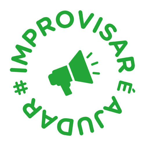 Improvisar é Ajudar Logo